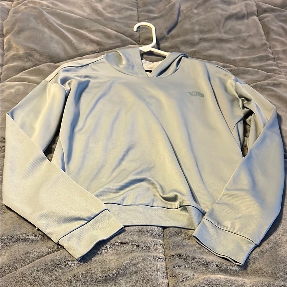The North Face Sky Blue Pullover Hoodie
